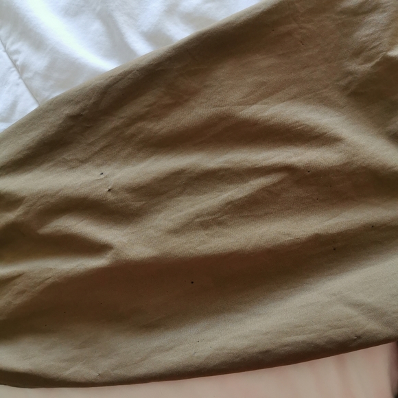 Vintage London Fog Workwear Jacket Tan Large Long - Picture 9 of 10